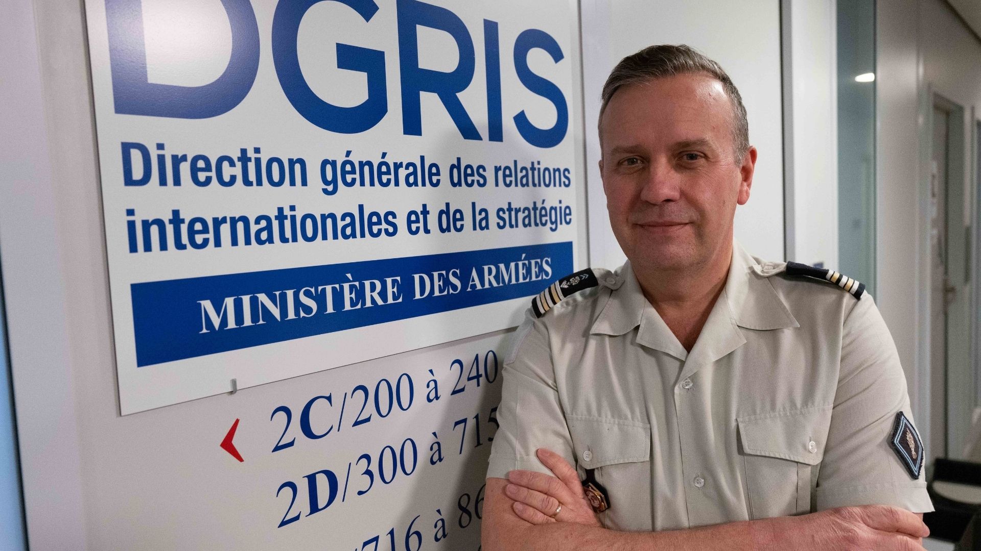 Le lieutenant-colonel Pierre, seul Terrien dans son département, est en poste depuis septembre 2020 à la DGRIS.