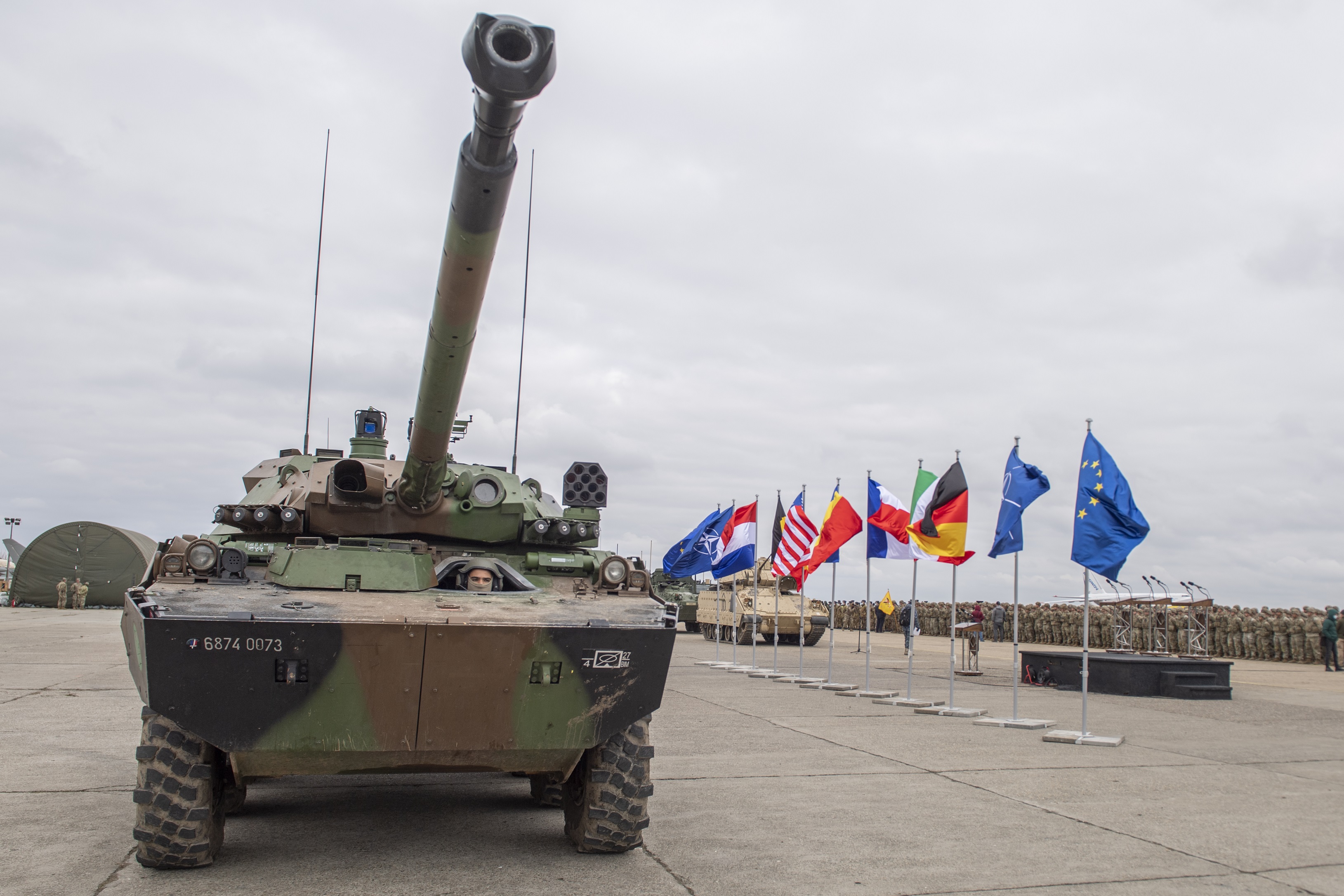 500 militaires français sont actuellement déployés en Roumanie.