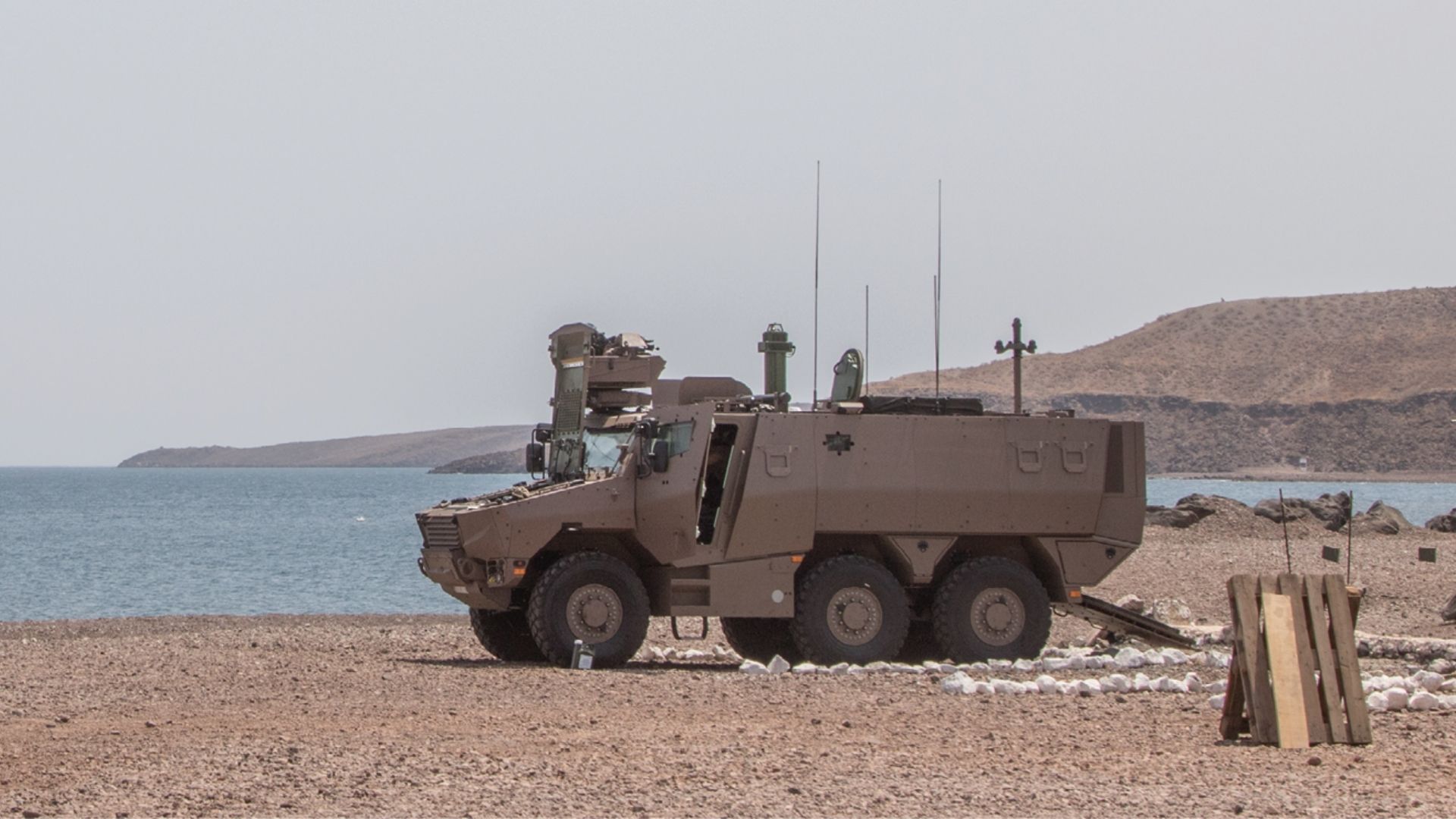 Test du Griffon à Djibouti.