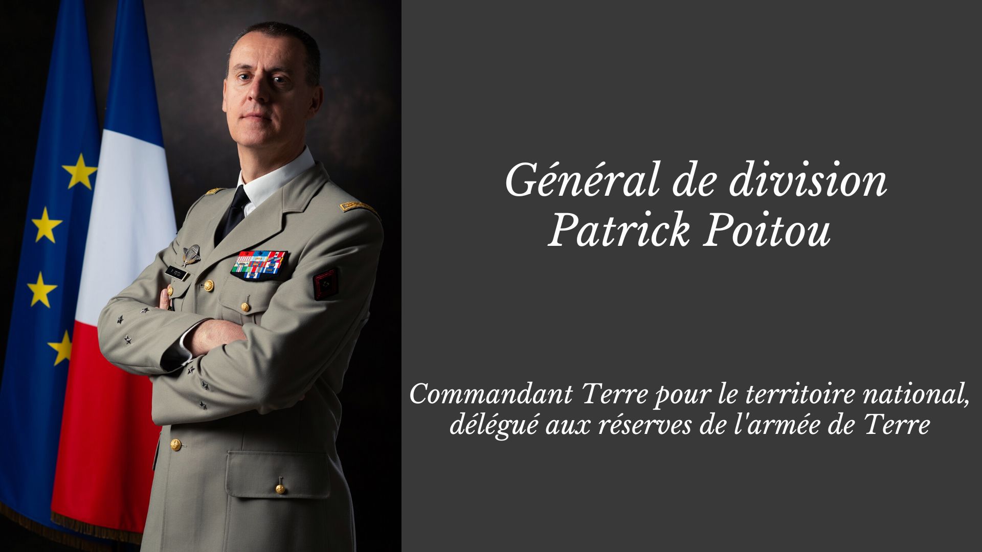 GDI Patrick Poitou, COMTN DRAT.