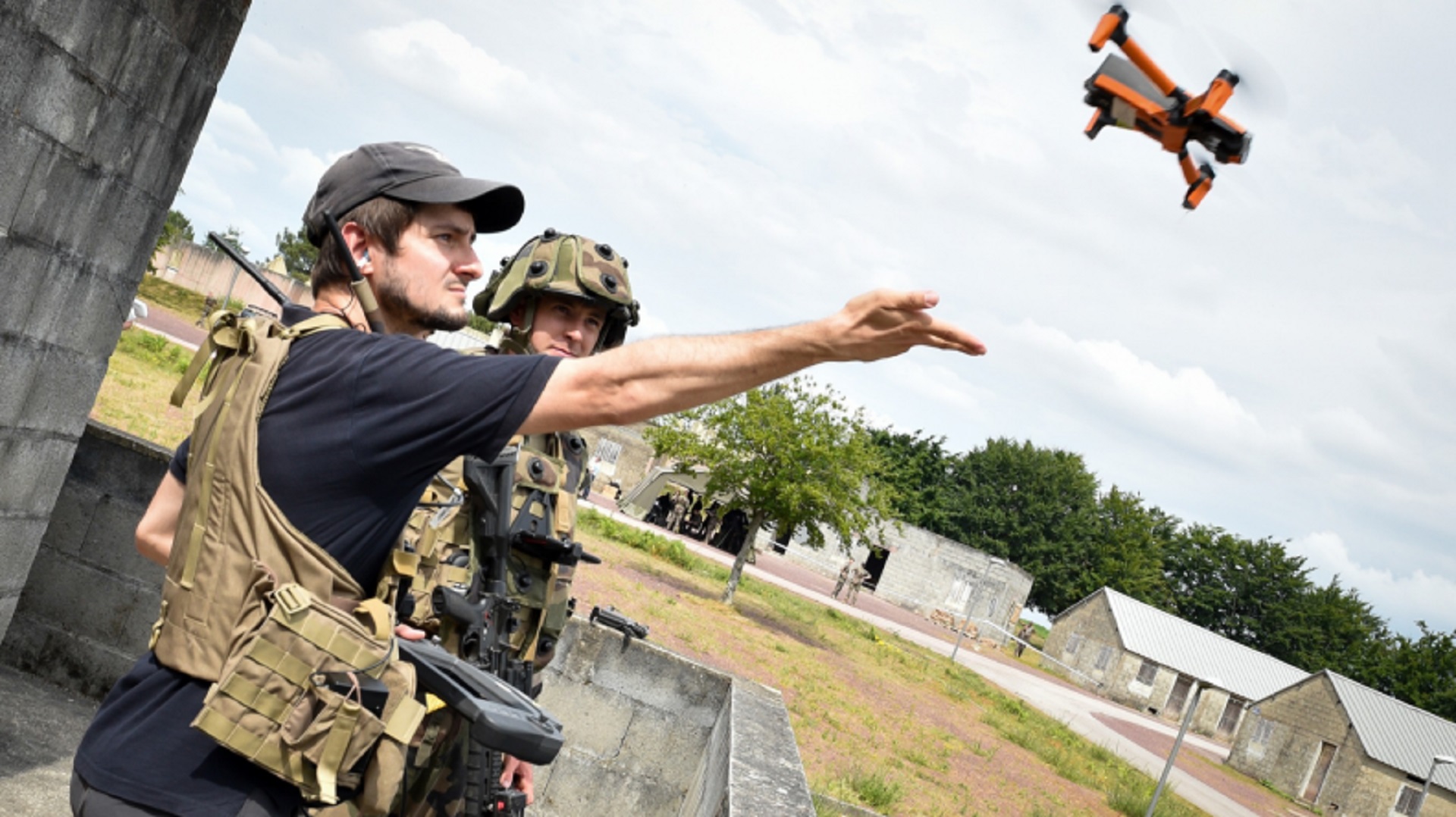 Expérimentation opérationnelle au combat drone.