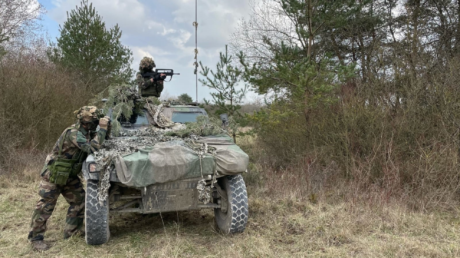 L’escadron blindé de réserve sur les pas de ses aînés de la 4e division cuirassée.