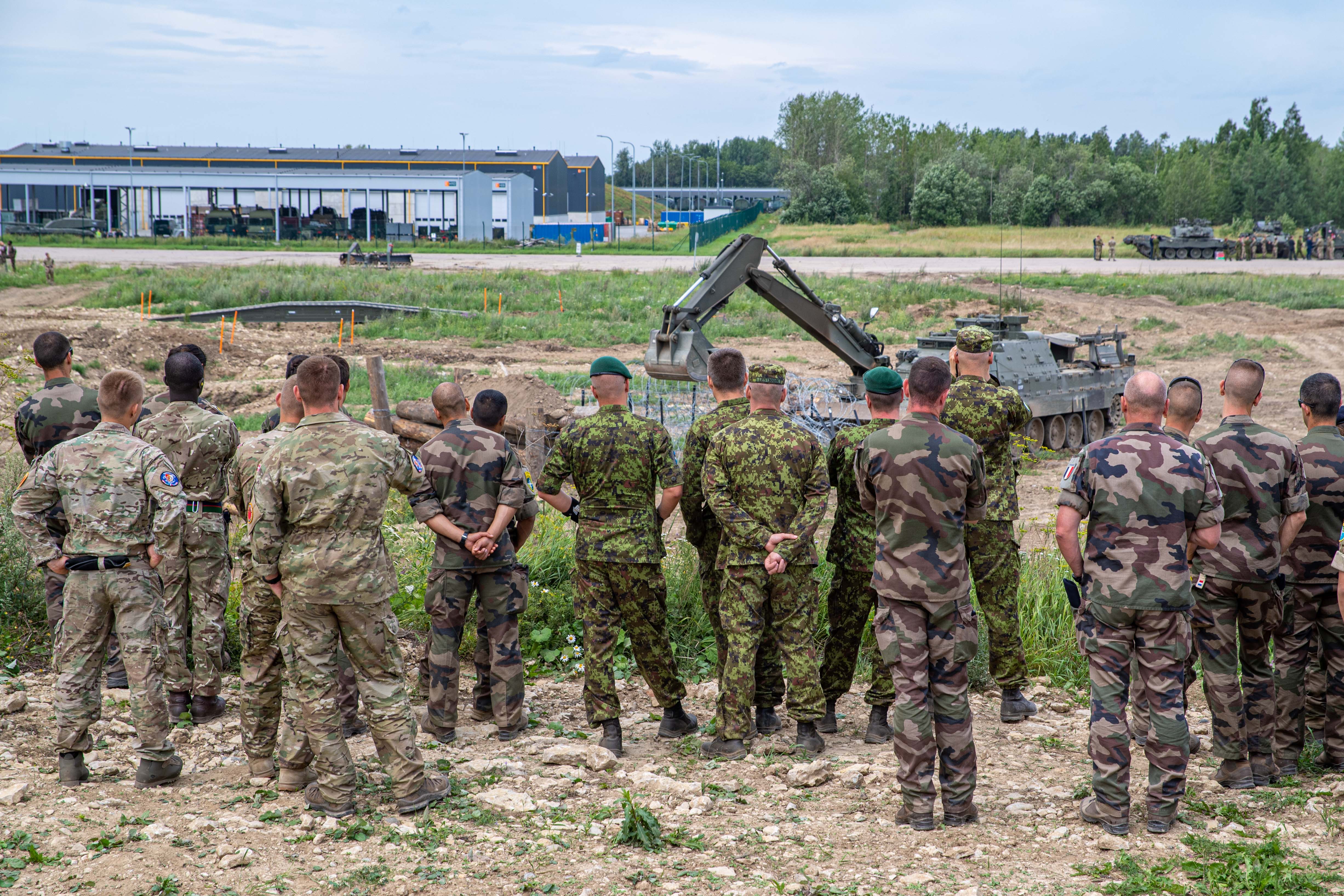 Exercice Phoenix cross en Estonie