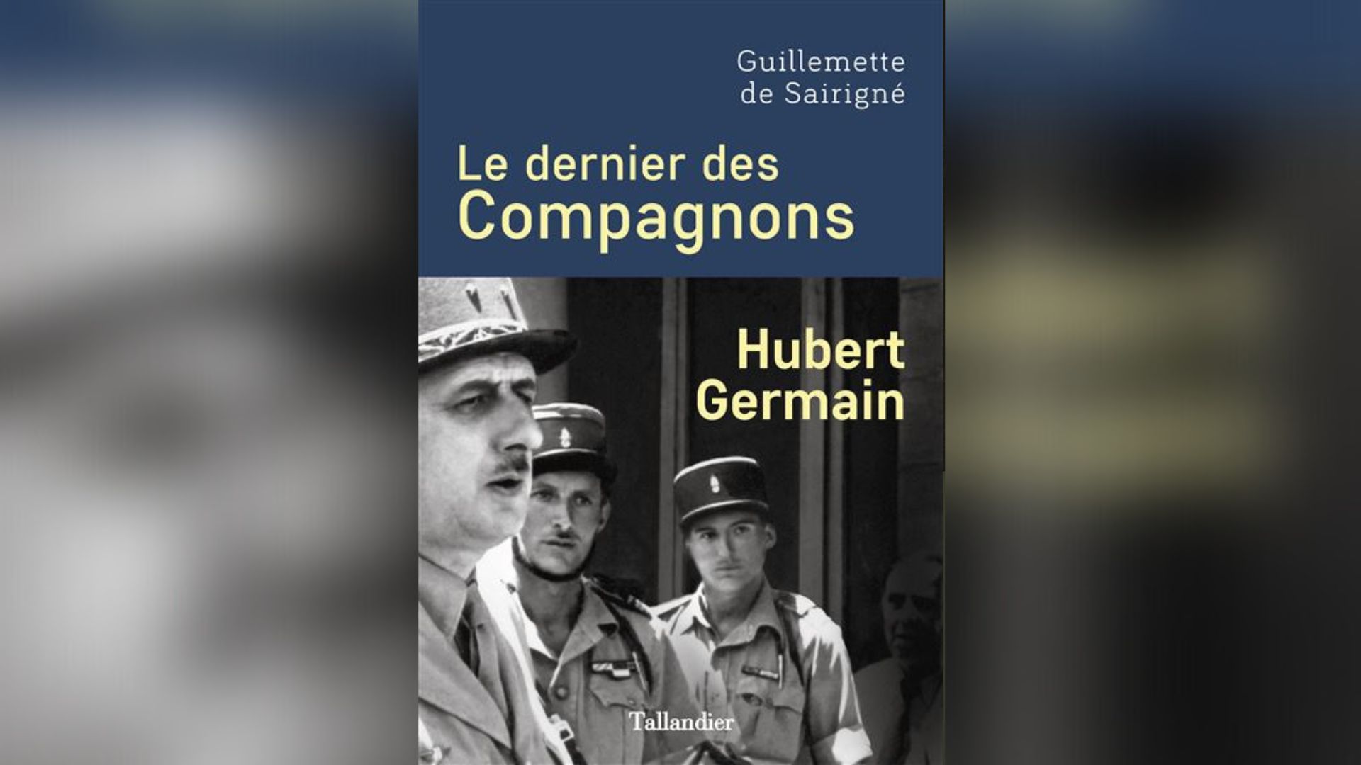 Couverture du livre Le dernier des Compagnons, Hubert Germain