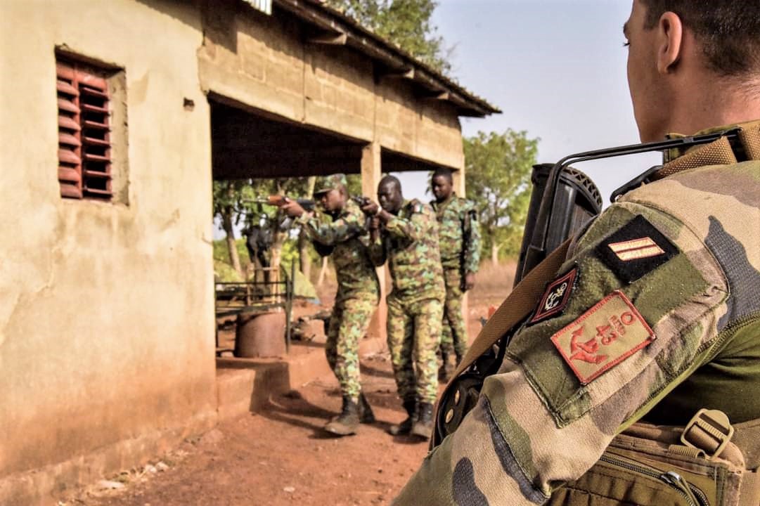 Formation au profit d’Ivoiriens par le 43e bataillon d’infanterie de marine