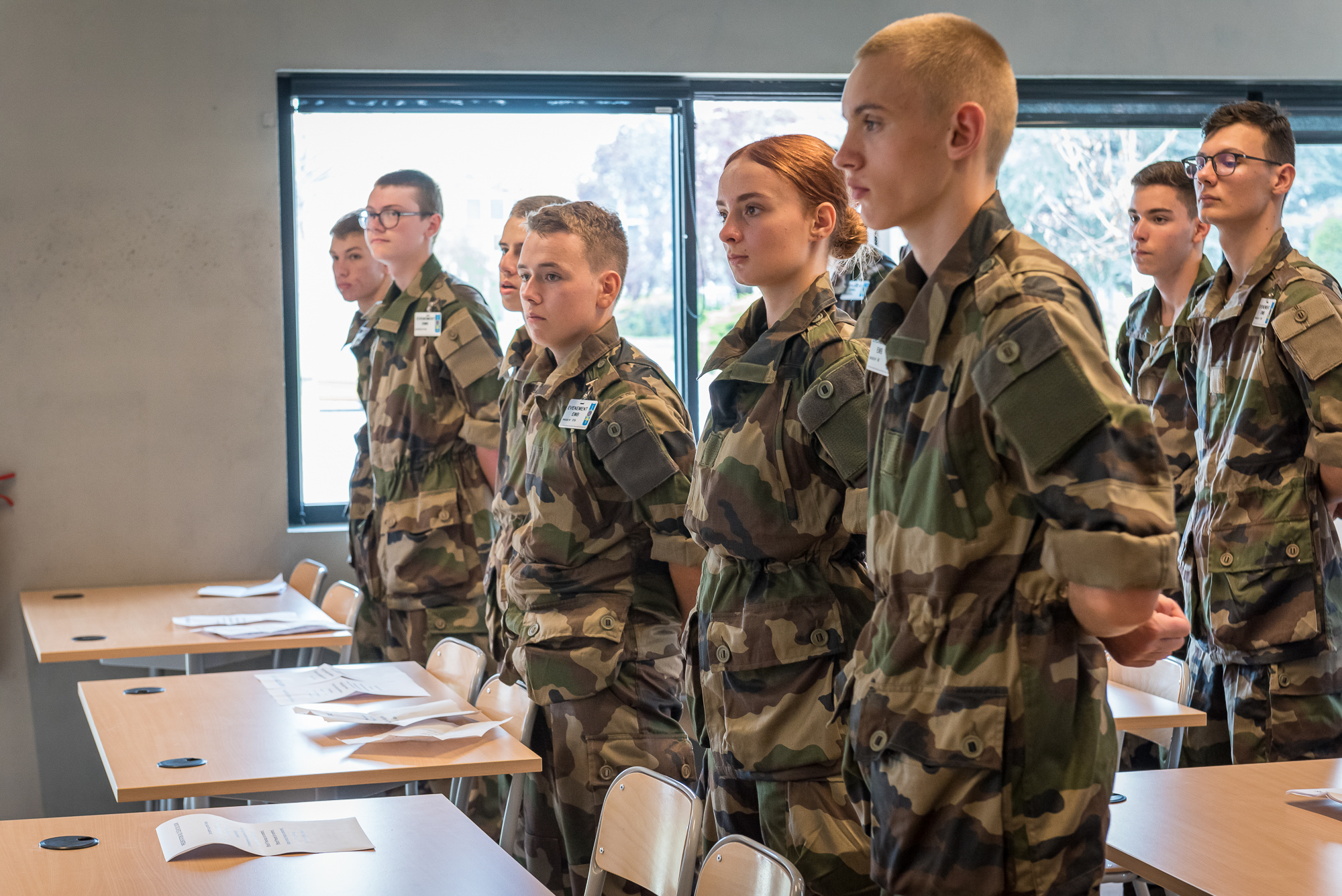 Les élèves de l'école militaire préparatoire technique de Bourges ont fait leur rentrée en août dernier.