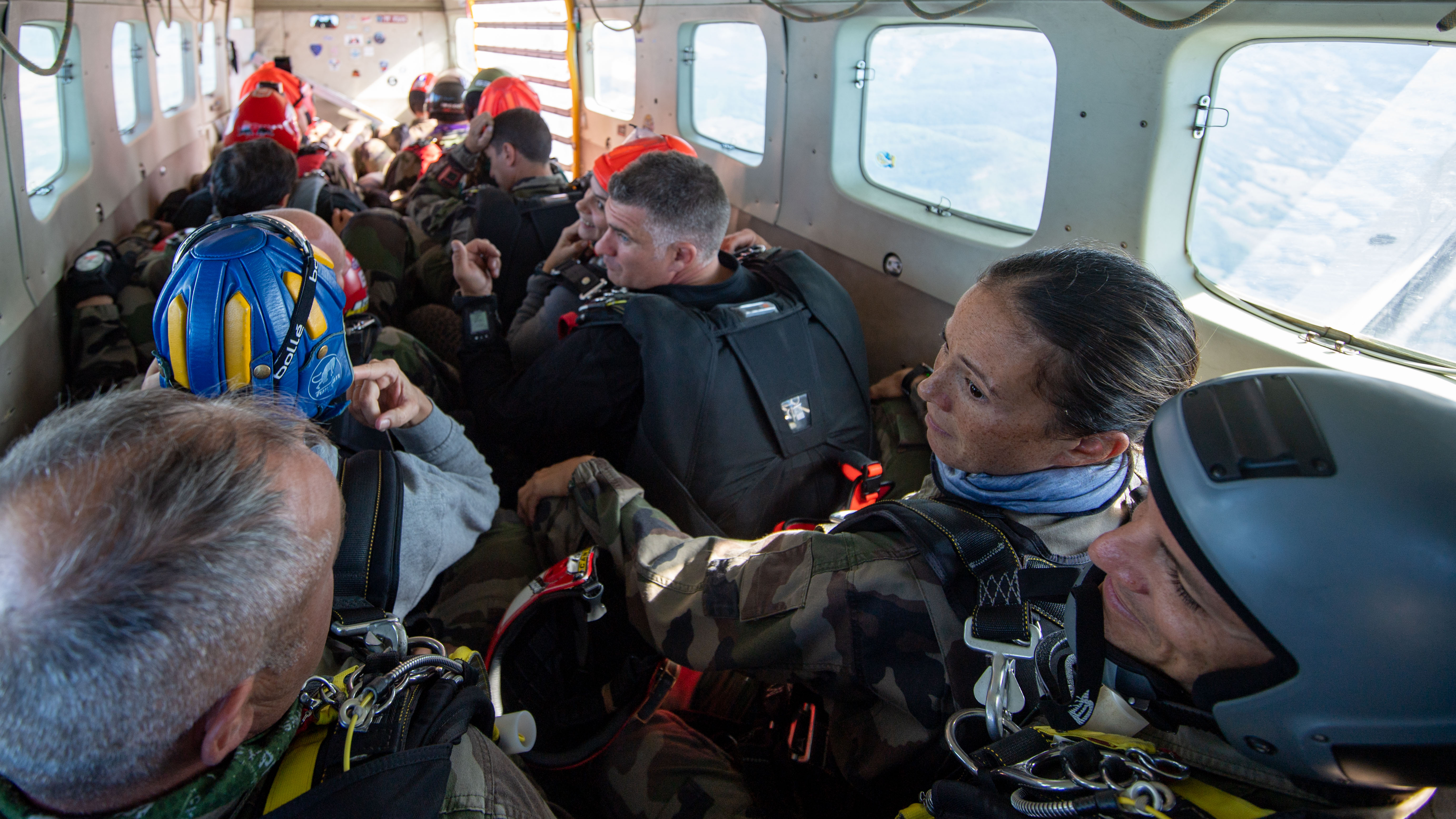 Les familles de parachutistes