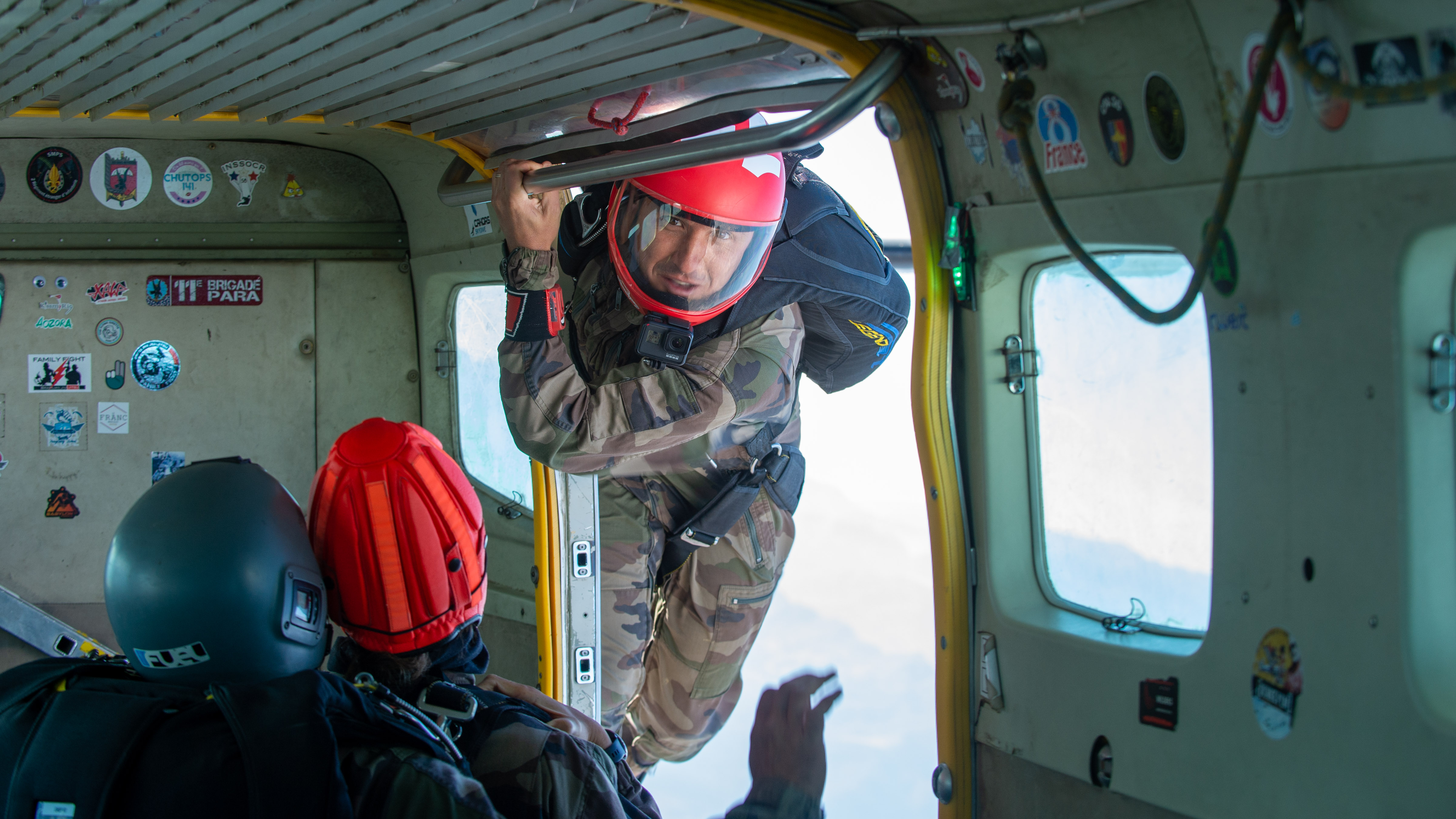 Les familles de parachutistes