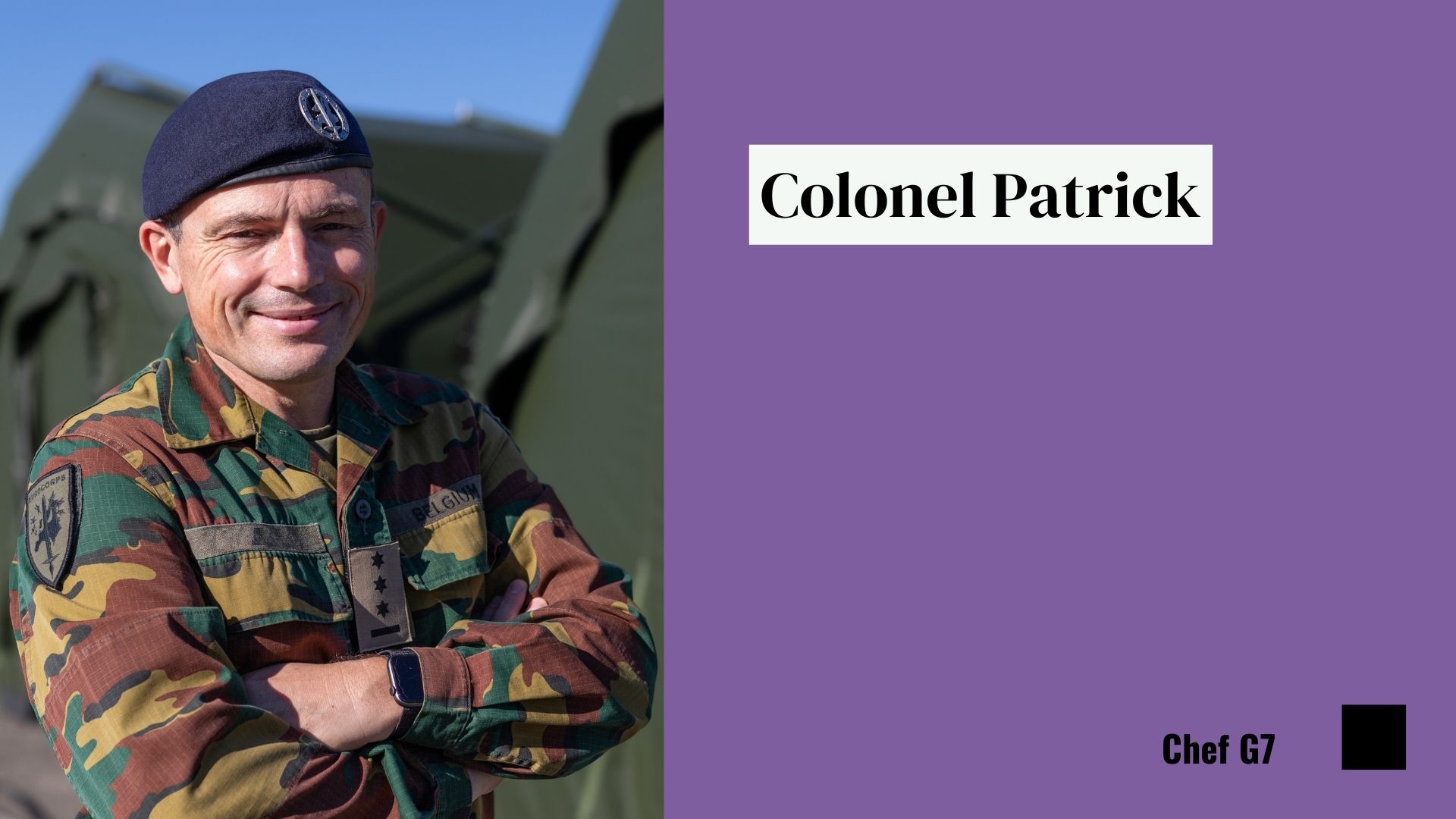 Colonel Patrick.