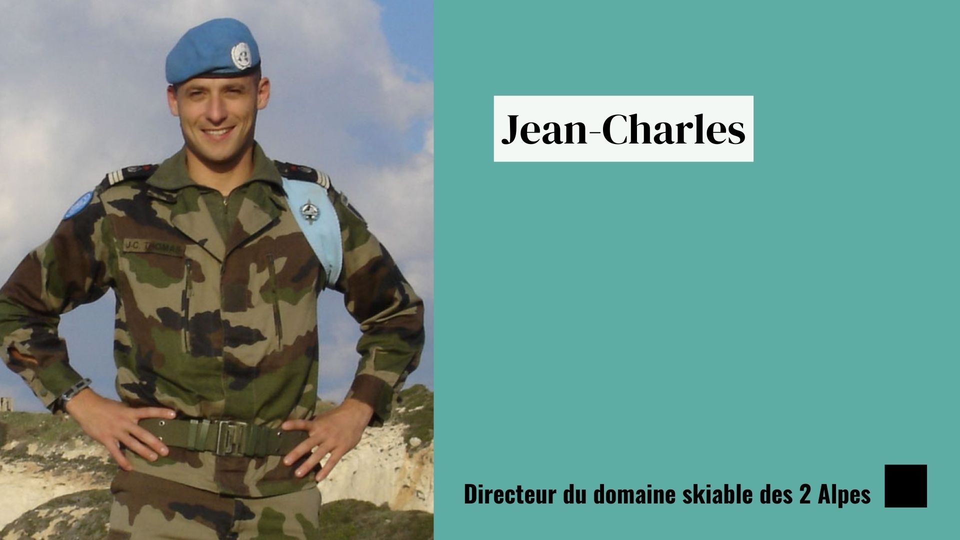 Jean-Charles, directeur du domaine skiable des 2 Alpes