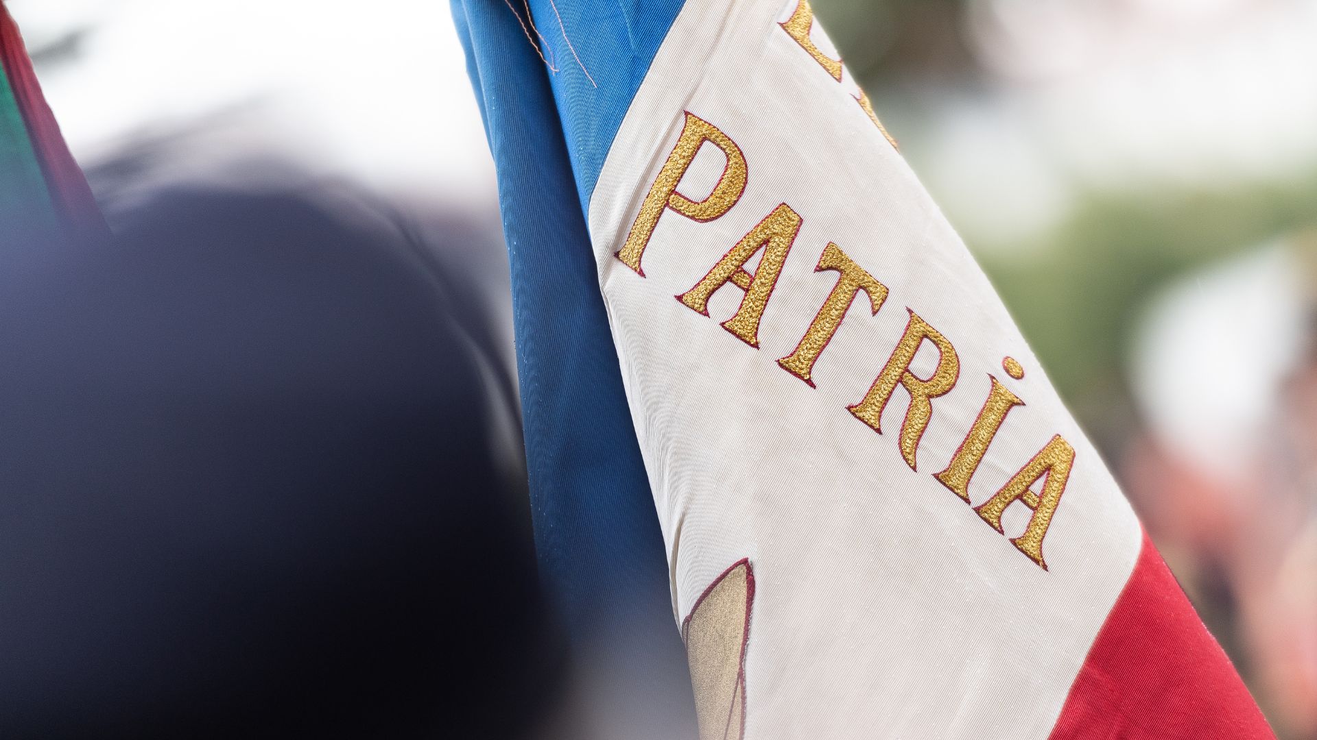 Drapeau Patrie anciens combattants 