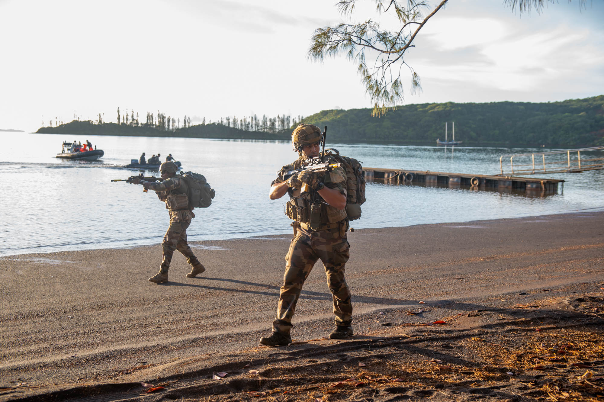 Nouvelle-Calédonie : entraînement d’évacuation de ressortissants