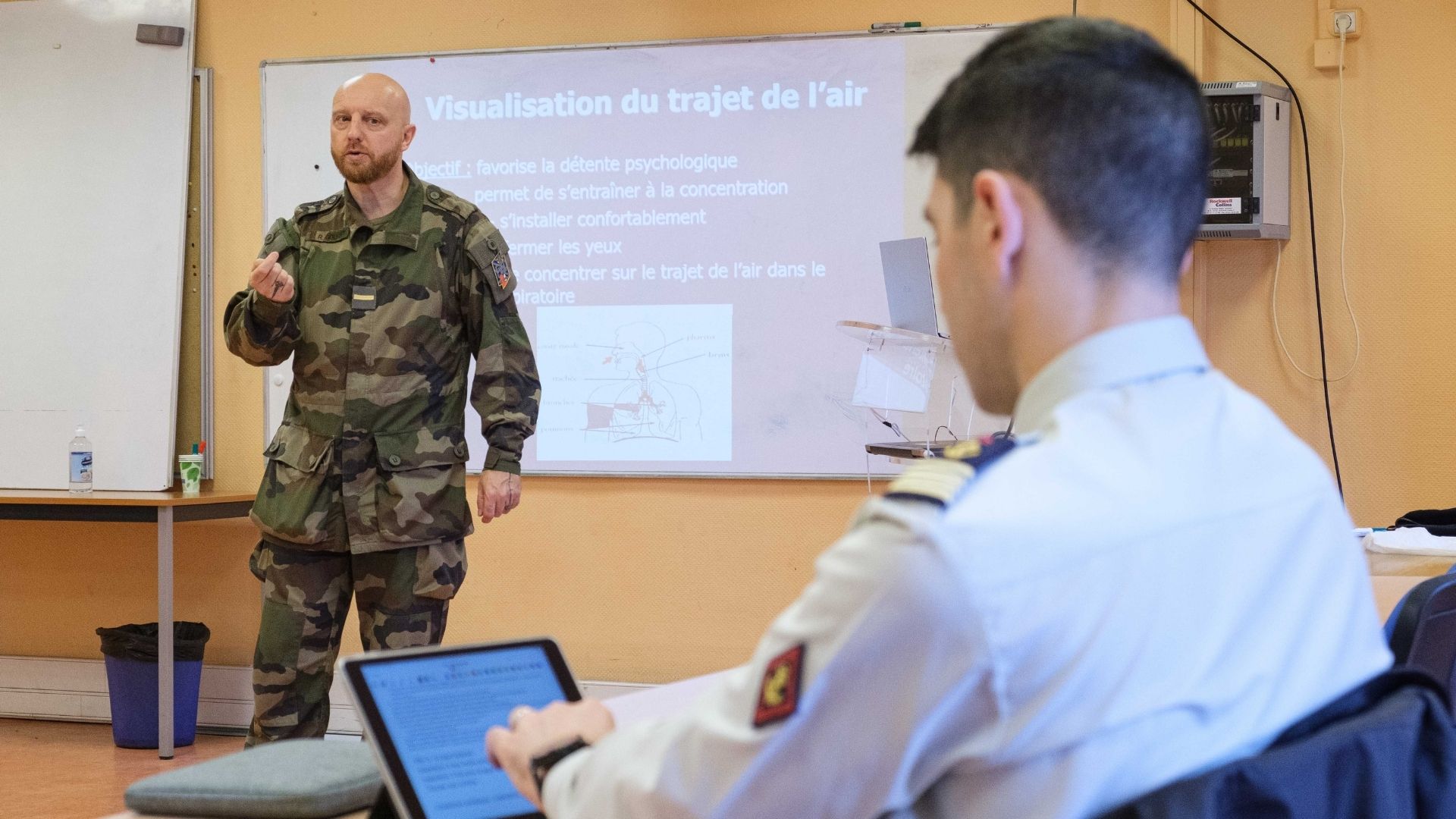 L’ORFA sert à diminuer le stress chez le combattant mais pas seulement.