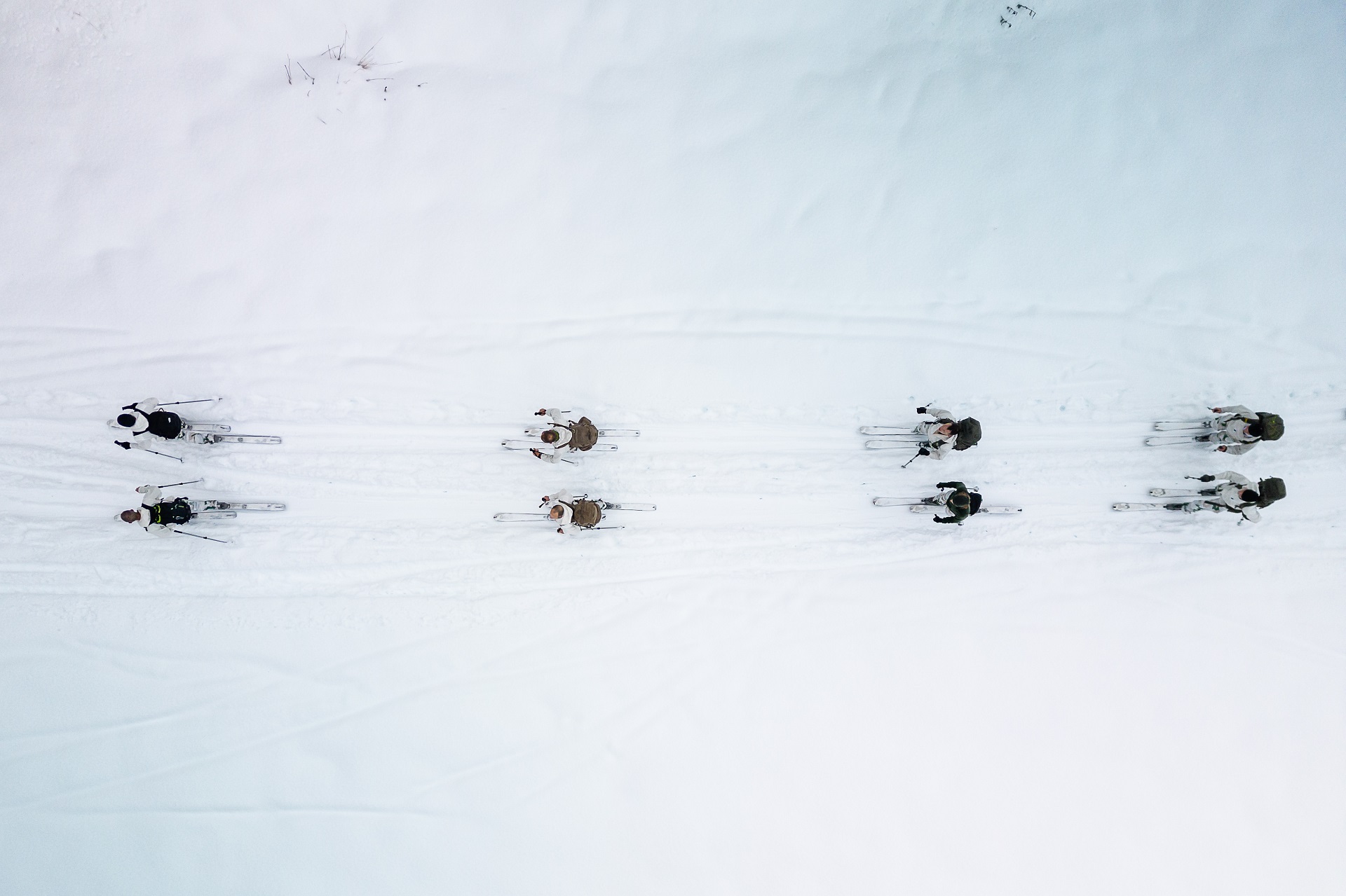 Douze réservistes du 2e REG ont participé à la FAMI hiver.