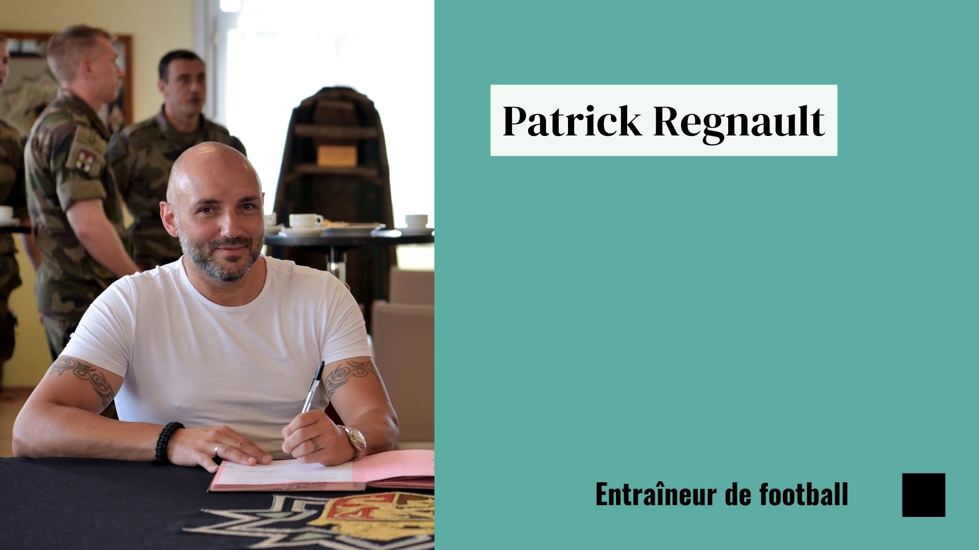 Patrick Regnault, entraîneur de football