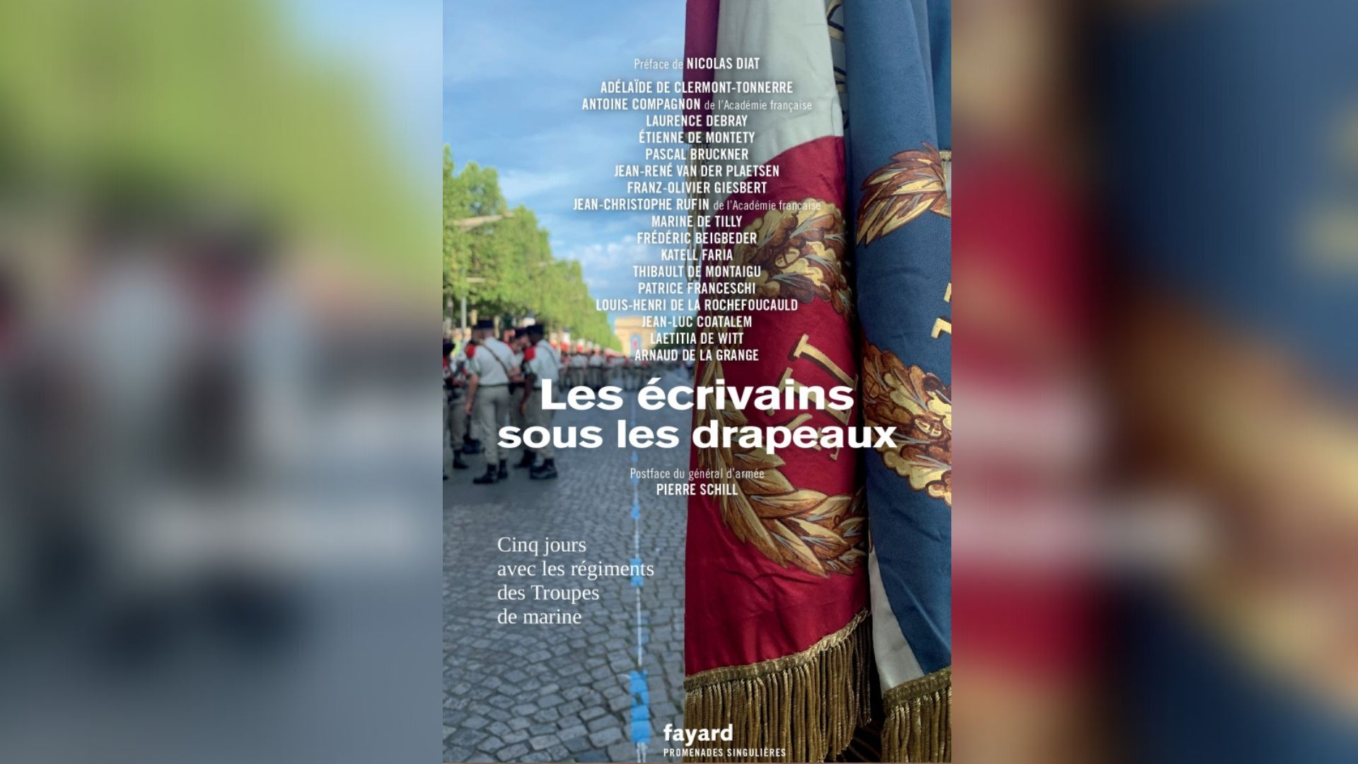 Frédéric Beigbeder, écrivain du récit "Un chaos structuré" dans le livre "Les écrivains sous les drapeaux".