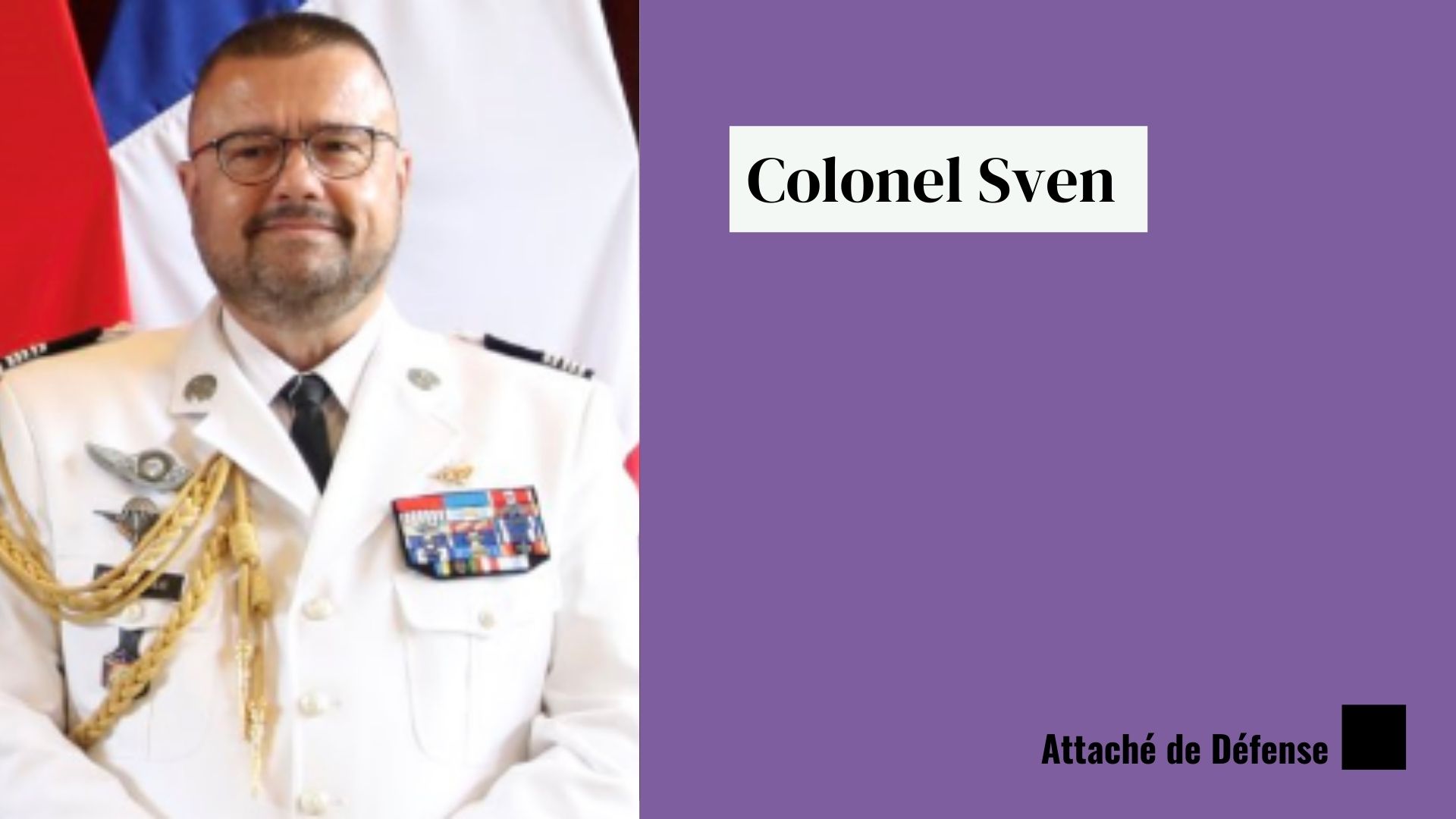 Colonel Sven, témoignage