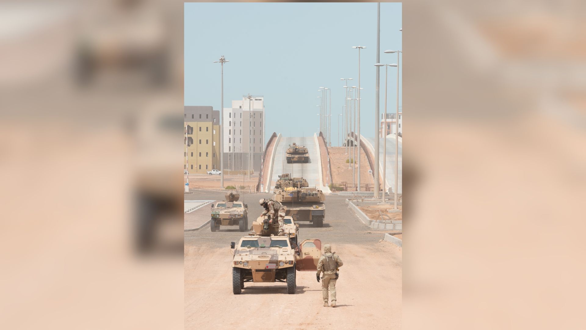 Le village de combat d'Al Hamra, aux Emirats arabes unis est l'un des plus grands au monde.