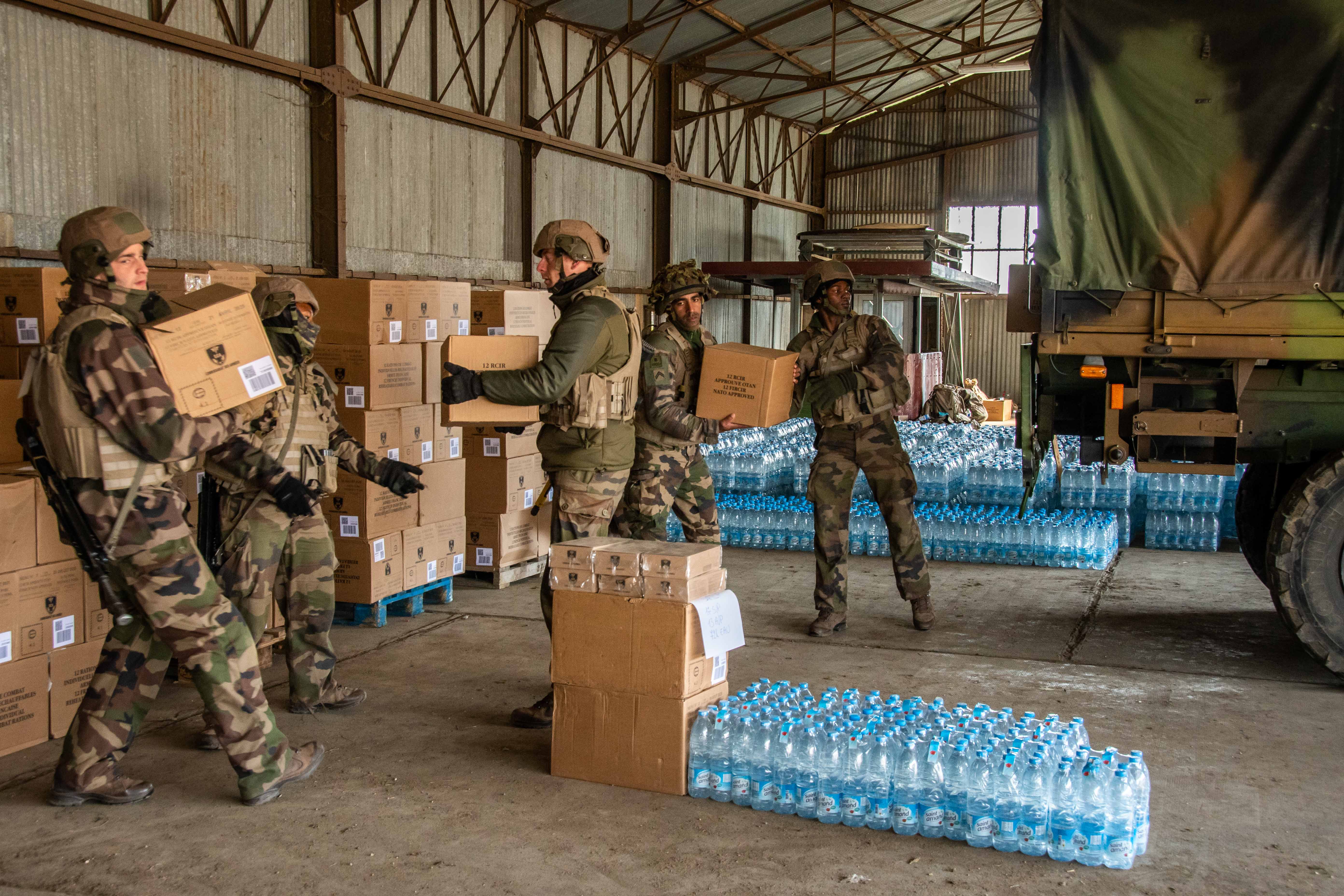 La mission du GSIAT est d'assurer le soutien logistique de toute l'opération. 