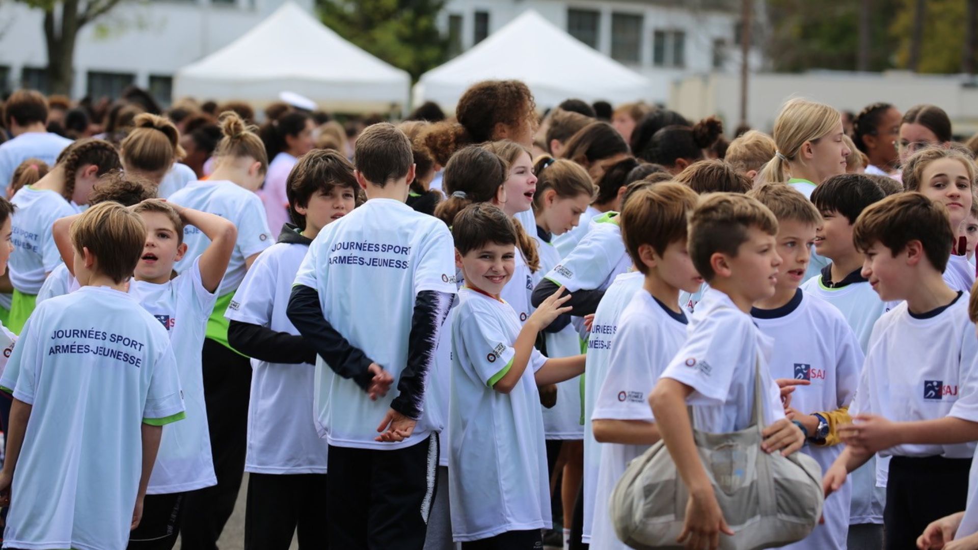 Journée de lancement sport armée-nation à Fontainebleau