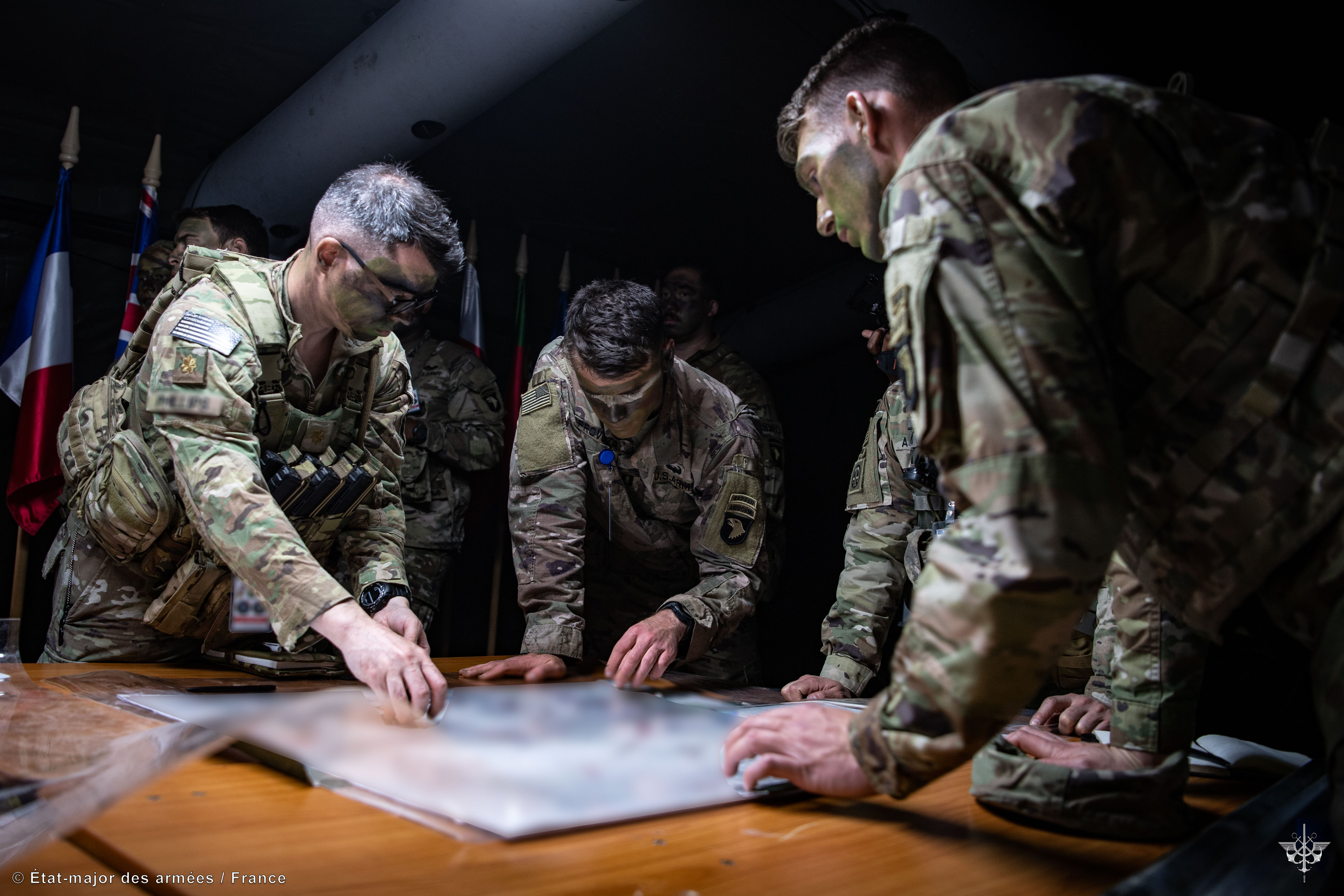 Commandée par la Multinational Division South East (MND-SE) et aux côtés d’une brigade américaine, la brigade française a pris part à la défense du territoire roumain, face à une attaque ennemie. 