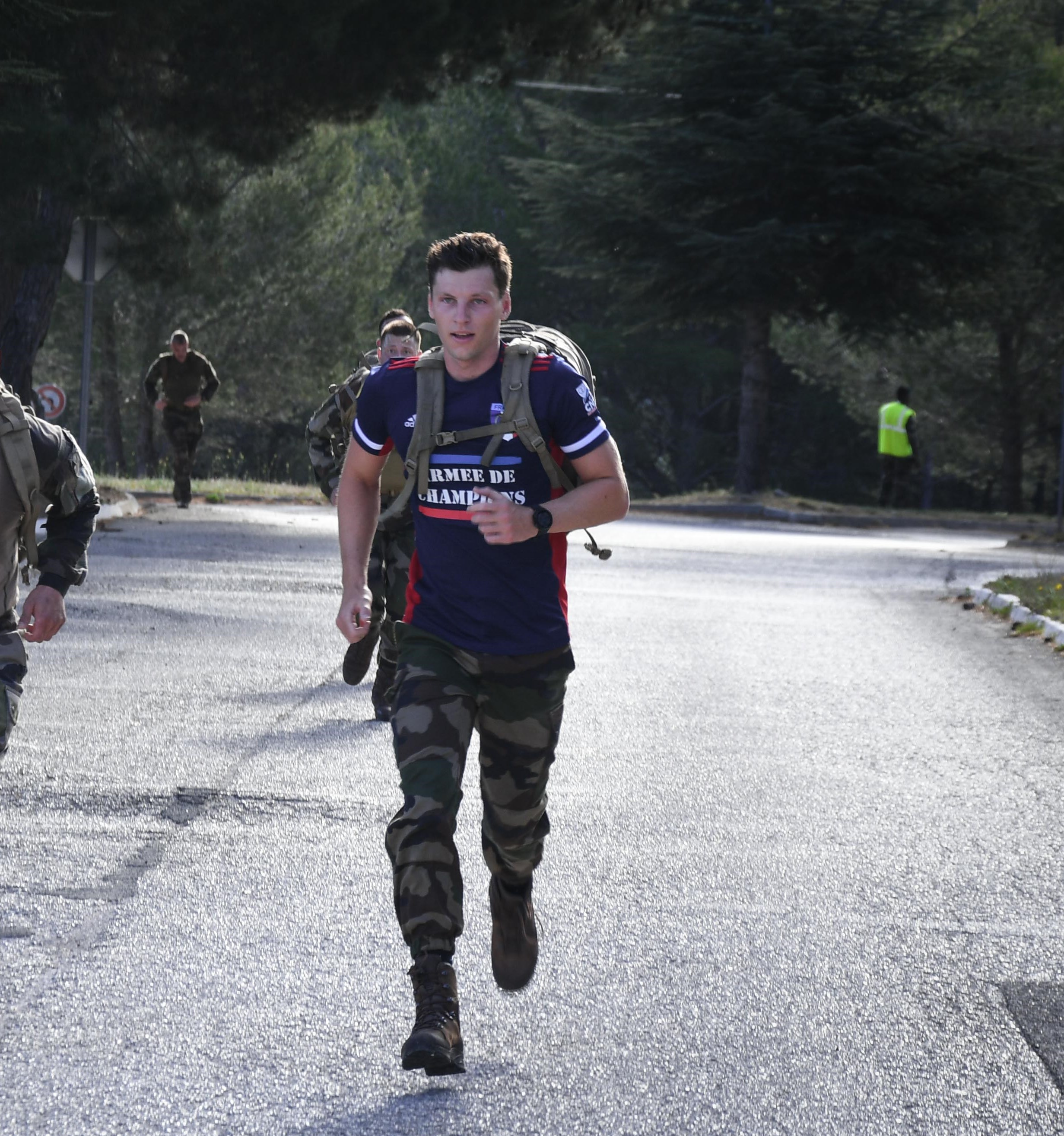 Kevin Lasserre, 24 ans, soldat au 2e REC et sportif de haut niveau.