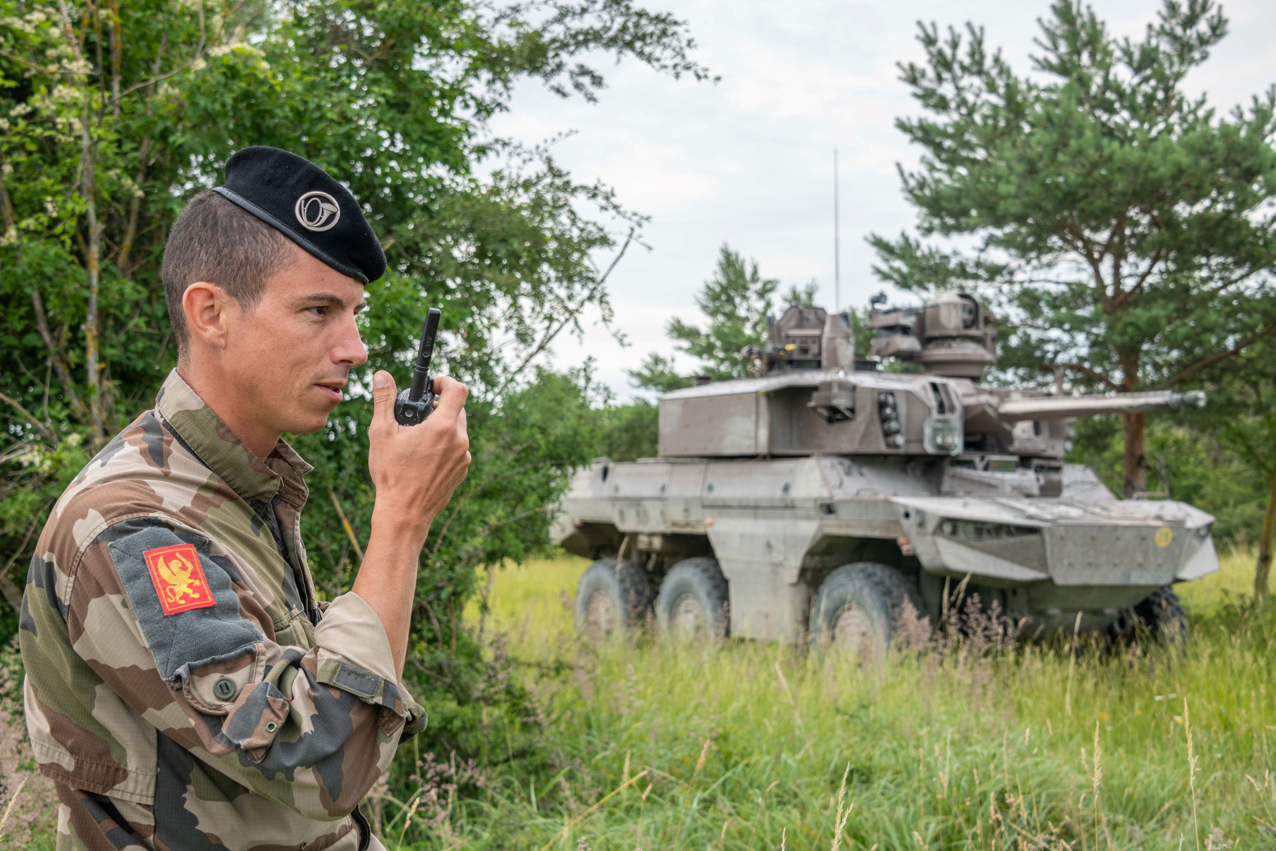 Un Jaguar au Centac en juin 2023