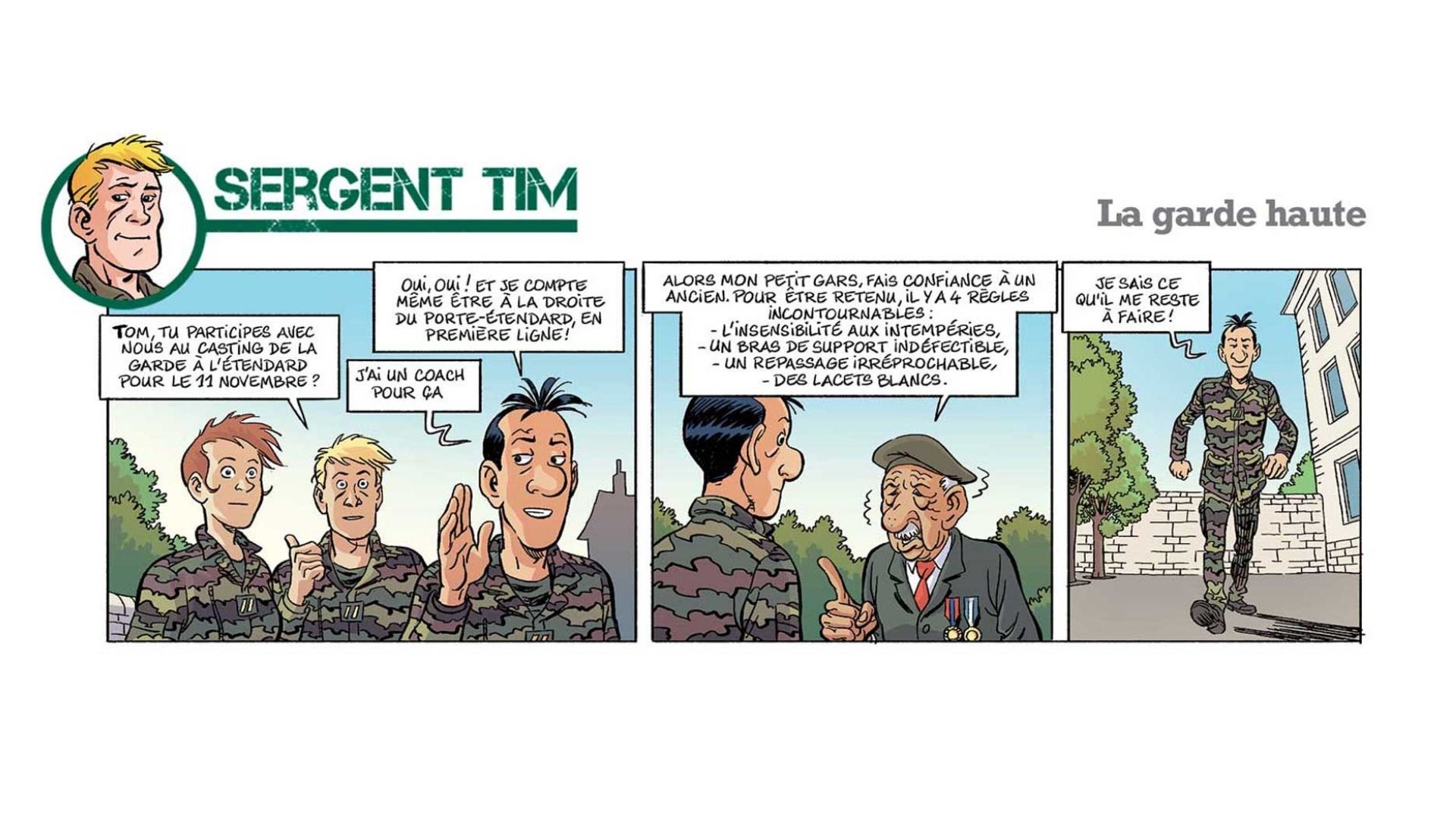  BD Sergent Tim : La garde haute