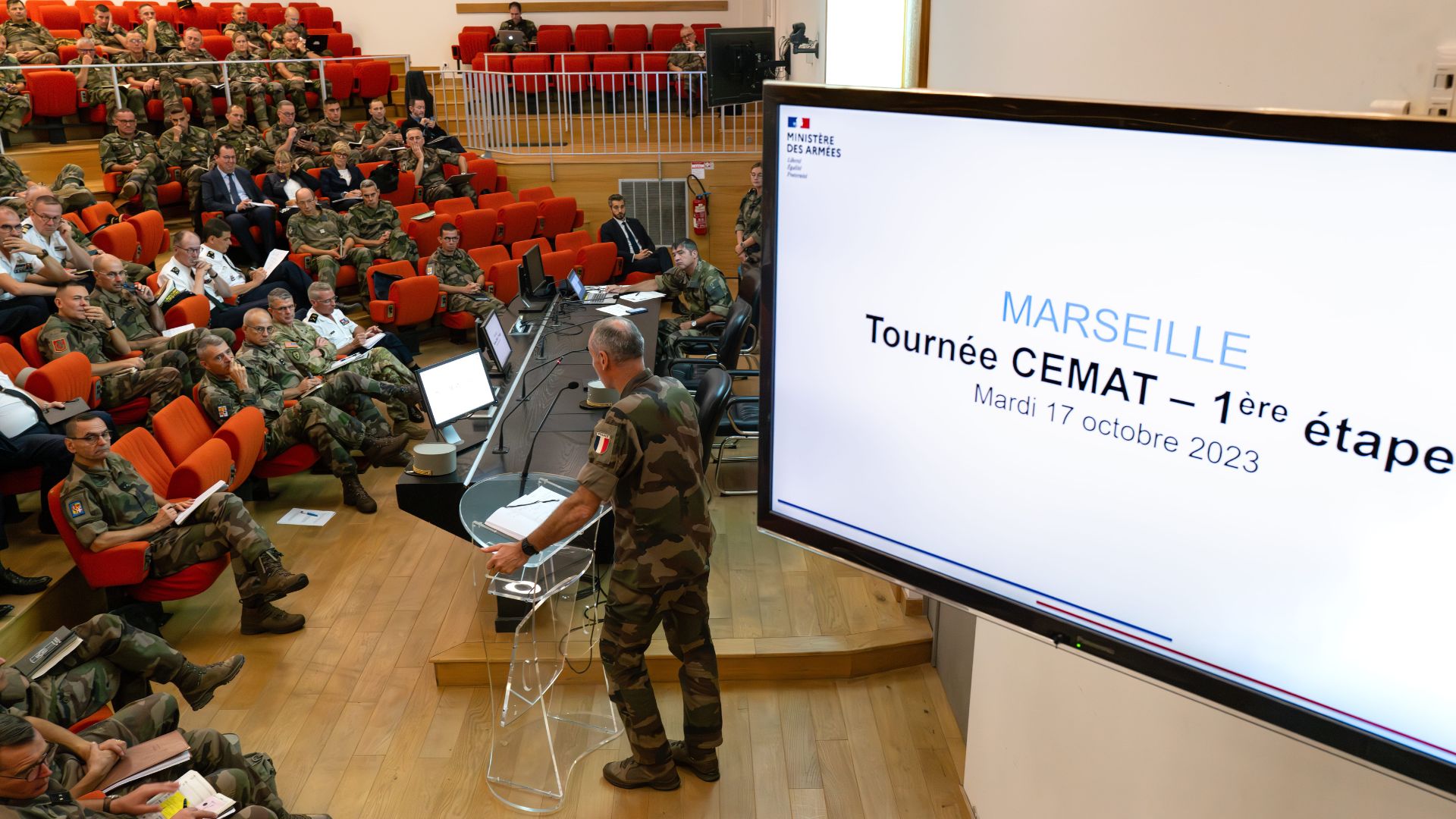 Le Cemat est allé à la rencontre des chefs et commandeurs du quart Sud-Est.