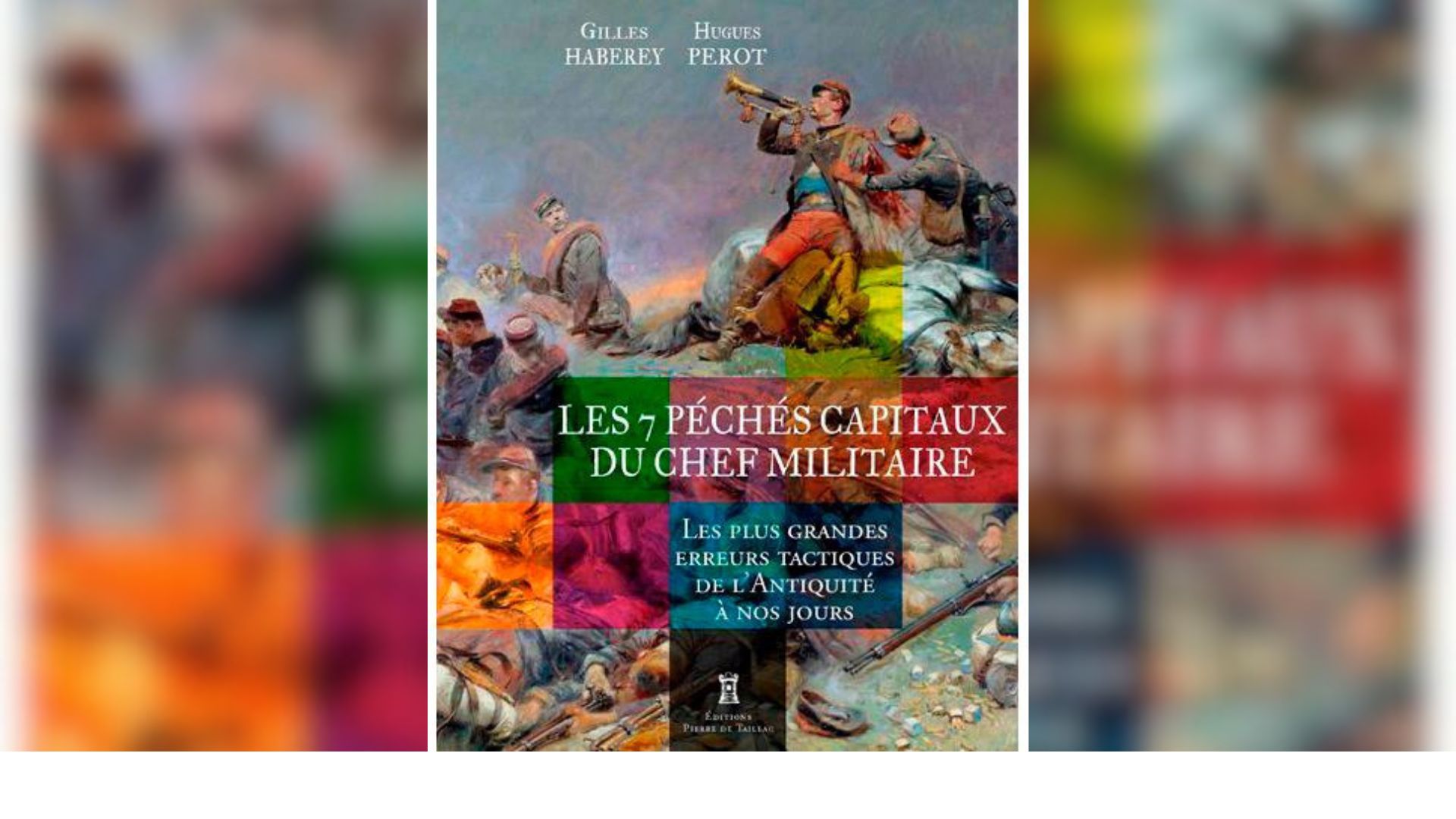 Couverture du livre "Les 7 pêchés capitaux du chef militaire".