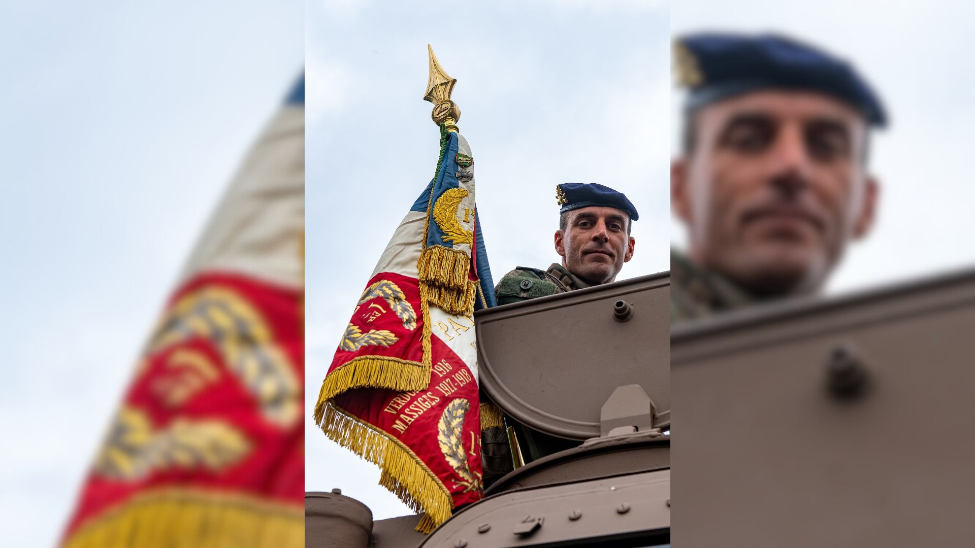 Les troupes françaises honnorent leur pays lors des défilés tels que le 14 juillet.