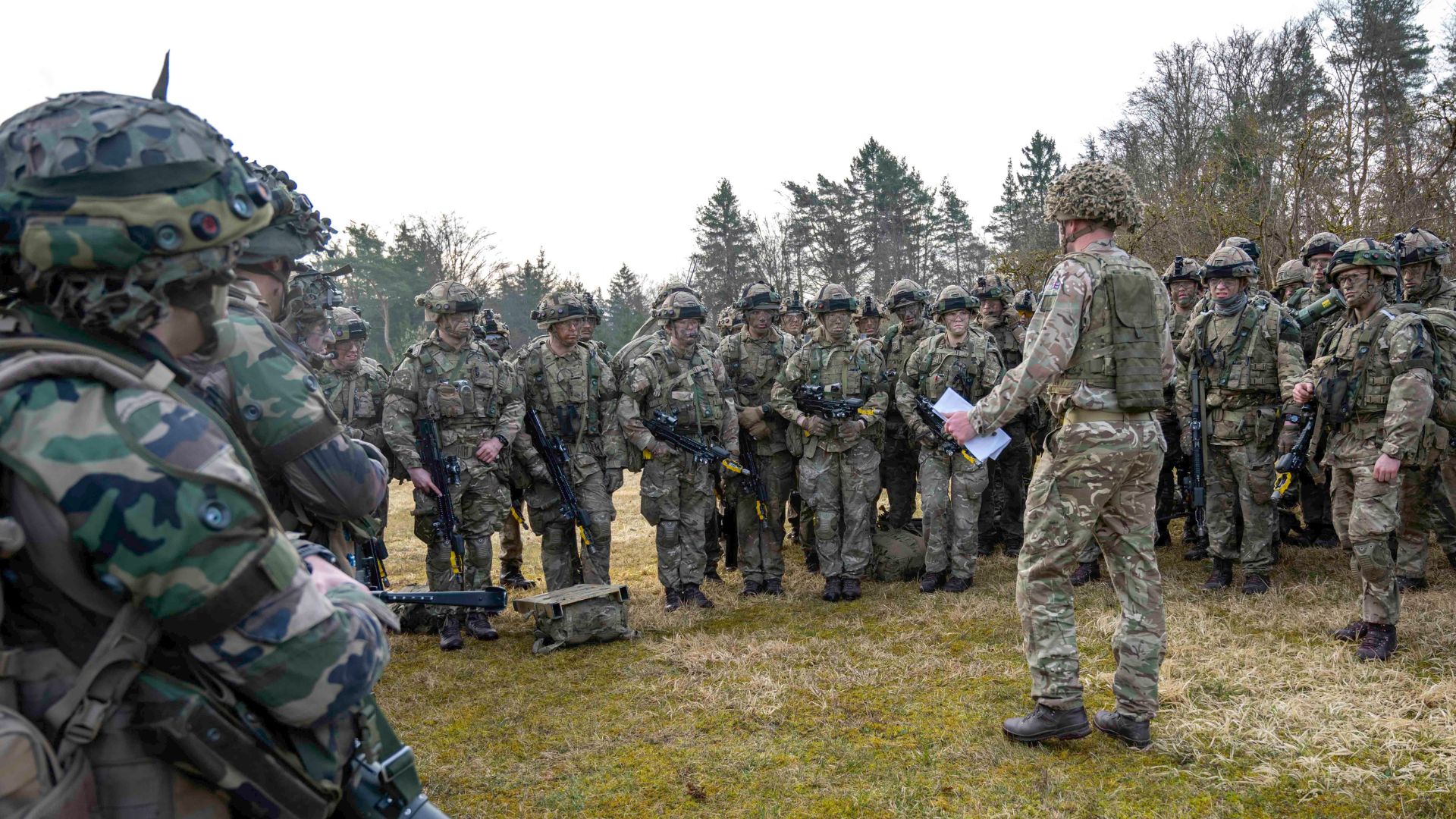 L'exercice Dynamic Victory se déroule sur le camp américain de Grafenwöhr, en Allemagne.