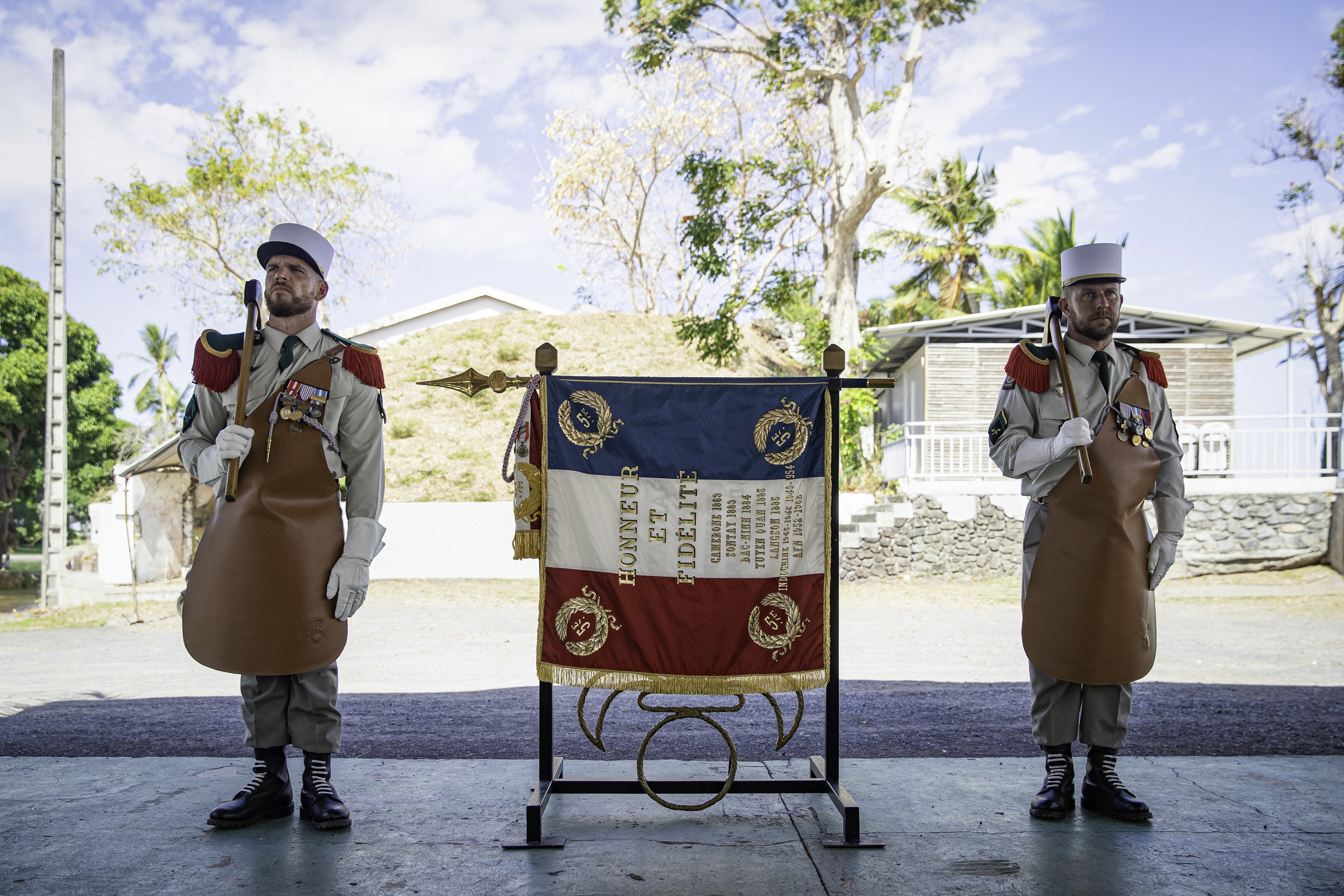 Drapeau du 5e régiment étranger