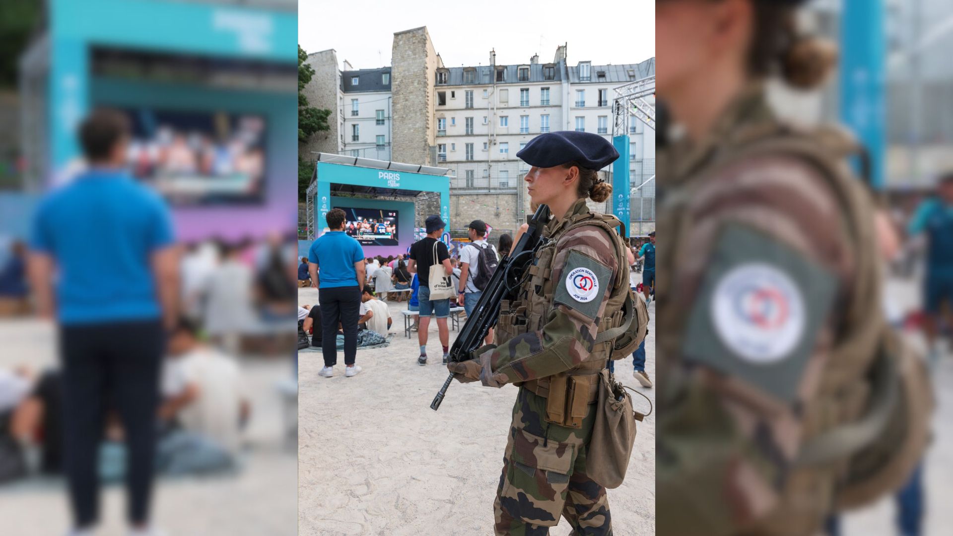 Les patrouilles de l'opération Sentinelle surveillent les sites touristiques mais également les "fan zone".