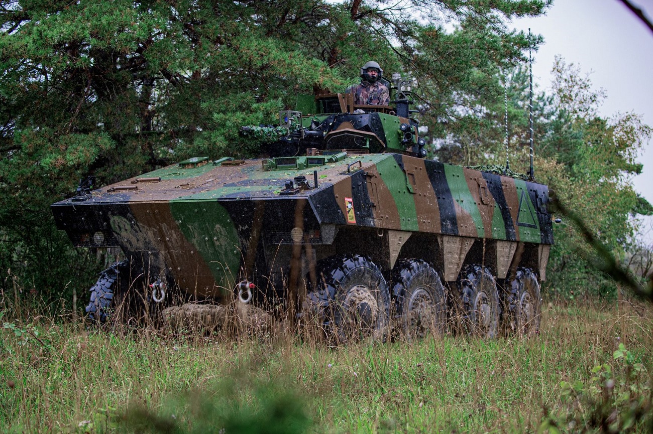 Entrainement conjoint lors d'une rotation au CENTAC aux côtés d'une unité belge.